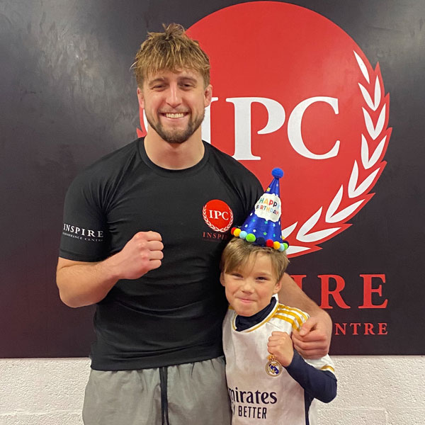 Children's MMA training in Queensferry