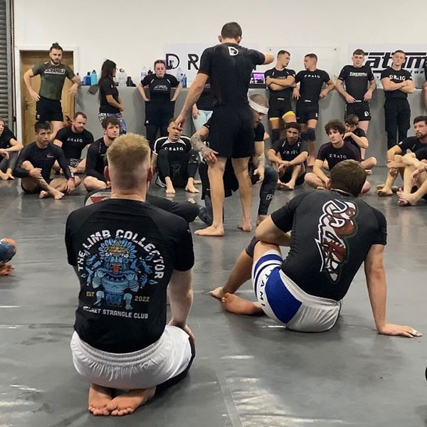 MMA training session in Deeside